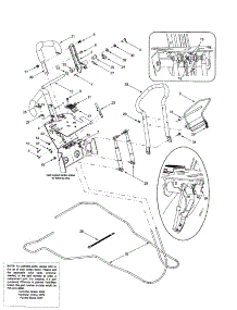Handle / Bail / Damper Cylinder parts for Mtd Front-Engine Lawn Tractor 13AD624G401 from AppliancePartsPros.com