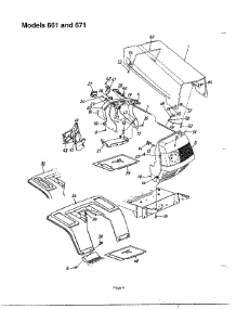 Lawn Tractor Page 3 parts for Mtd Front-Engine Lawn Tractor 13AD674G401 from AppliancePartsPros.com