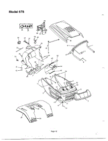 Lawn Tractor Page 15 parts for Mtd Front-Engine Lawn Tractor 13AD674G401 from AppliancePartsPros.com