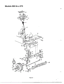 Lawn Tractor Page 19 parts for Mtd Front-Engine Lawn Tractor 13AD674G401 from AppliancePartsPros.com