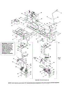 Lower Frame / Decks-Manual Pto parts for Mtd Front-Engine Lawn Tractor 13AF608G062 from AppliancePartsPros.com