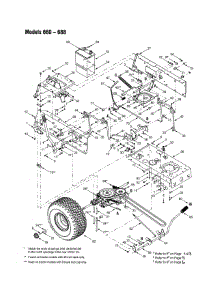 Drive parts for Mtd Front-Engine Lawn Tractor 13AG688H722 from AppliancePartsPros.com