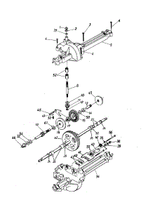 Transmission Assembly parts for Mtd Front-Engine Lawn Tractor 13AH665F020 from AppliancePartsPros.com