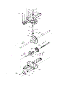Differential parts for Mtd Front-Engine Lawn Tractor 13AH762F752 from AppliancePartsPros.com