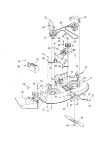 42" Deck parts for Mtd Front-Engine Lawn Tractor 13AH762F752 from AppliancePartsPros.com