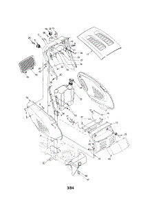 Hood Section parts for Troy-Bilt Gas Walk-Behind Mower 13AJ609G766-2003 from AppliancePartsPros.com