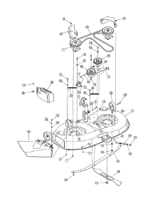 42" Deck parts for Mtd Front-Engine Lawn Tractor 13AJ771G713 from AppliancePartsPros.com