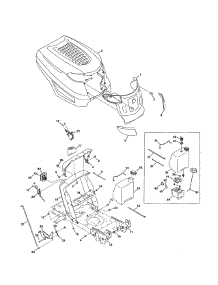 K Style Hood parts for Mtd Front-Engine Lawn Tractor 13AJ771S031 from AppliancePartsPros.com