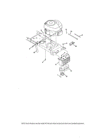 B&S Model 28 With Low Muffler parts for Mtd Front-Engine Lawn Tractor 13AJ771S031 from AppliancePartsPros.com