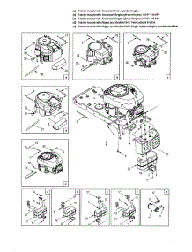 Engines parts for Mtd Front-Engine Lawn Tractor 13AJ791G731 from AppliancePartsPros.com