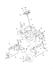 Steering / Wheels parts for Mtd Front-Engine Lawn Tractor 13AJ795G730 from AppliancePartsPros.com