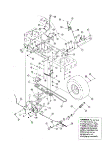 Transmission parts for Mtd Front-Engine Lawn Tractor 13AJ795G730 from AppliancePartsPros.com