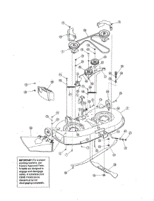 42" Deck parts for Mtd Front-Engine Lawn Tractor 13AJ795G730 from AppliancePartsPros.com