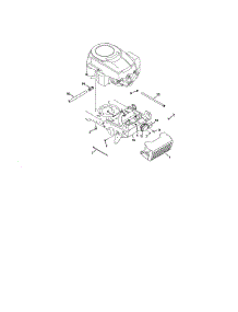 Kohler Courage parts for Mtd Front-Engine Lawn Tractor 13AJ795S004 from AppliancePartsPros.com