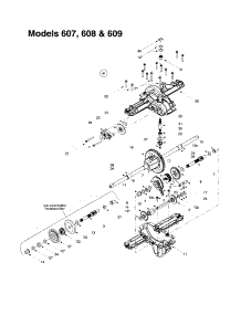 Transmission Assembly Complete parts for Mtd Front-Engine Lawn Tractor 13AK608G062 from AppliancePartsPros.com