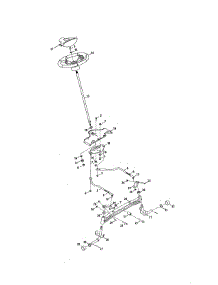 Steering parts for Cub Cadet Front-Engine Lawn Tractor 13AK92AK056 from AppliancePartsPros.com
