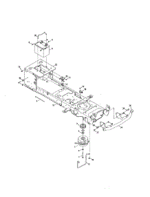 Frame / Electrical / Pto parts for Cub Cadet Front-Engine Lawn Tractor 13AK92AK056 from AppliancePartsPros.com