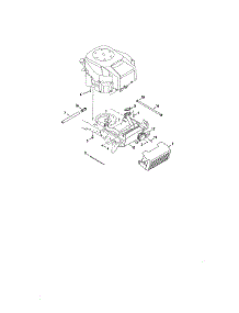 Engine Accessories parts for Cub Cadet Front-Engine Lawn Tractor 13AK92AK056 from AppliancePartsPros.com