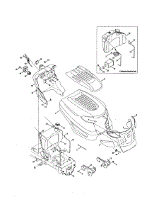 Hood & Dash - K-Style parts for Mtd Front-Engine Lawn Tractor 13AL605H057 from AppliancePartsPros.com