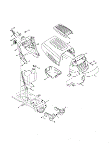 Hood & Dash - 5-Style parts for Mtd Front-Engine Lawn Tractor 13AL605H057 from AppliancePartsPros.com