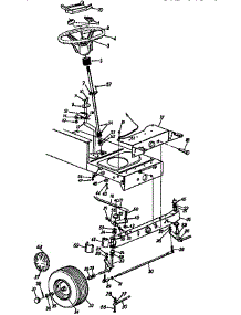 Steering Assembly parts for Mtd Front-Engine Lawn Tractor 13AL660 THRU 679F720 from AppliancePartsPros.com