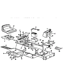 Seat Assembly parts for Mtd Front-Engine Lawn Tractor 13AL660 THRU 679F720 from AppliancePartsPros.com