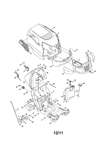 Bumper / Hood parts for Mtd Front-Engine Lawn Tractor 13AL78ST099 from AppliancePartsPros.com