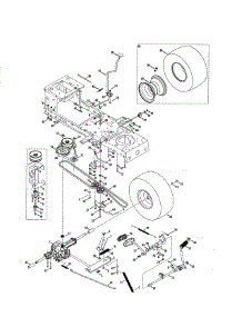 Transmission parts for Mtd Front-Engine Lawn Tractor 13AL78ST099 from AppliancePartsPros.com