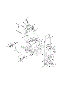 Upper Dash Panel / Fuel Tank parts for Mtd Front-Engine Lawn Tractor 13AL78XT299 from AppliancePartsPros.com