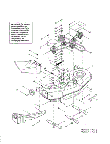 Spindle Assembly  /  Deck Brake parts for Mtd Front-Engine Lawn Tractor 13AM660F700 from AppliancePartsPros.com