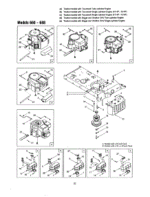 Engines / Muffler parts for Mtd Front-Engine Lawn Tractor 13AM660F700 from AppliancePartsPros.com