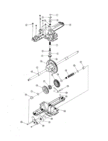 Differential parts for Mtd Front-Engine Lawn Tractor 13AN771G731 from AppliancePartsPros.com