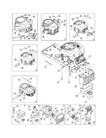 Engine Components parts for Mtd Front-Engine Lawn Tractor 13AN771H729 from AppliancePartsPros.com
