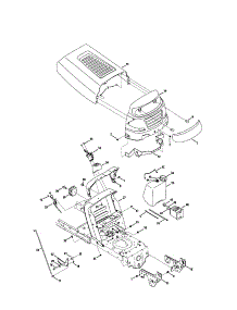 Hood parts for Mtd Front-Engine Lawn Tractor 13AN771S299 from AppliancePartsPros.com