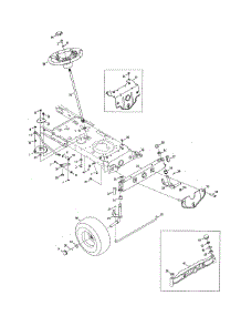 Steering parts for Mtd Front-Engine Lawn Tractor 13AN772G029 from AppliancePartsPros.com