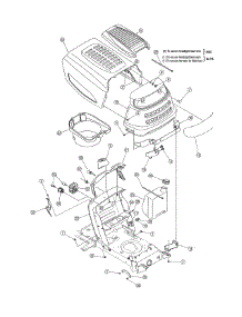 Hood / Bumper-13An771h729 parts for Mtd Front-Engine Lawn Tractor 13AN772G729 from AppliancePartsPros.com