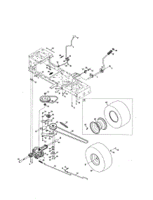 Transmission parts for Mtd Front-Engine Lawn Tractor 13AN77SS299 from AppliancePartsPros.com
