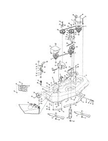 46" Deck parts for Mtd Front-Engine Lawn Tractor 13AO772G055 from AppliancePartsPros.com