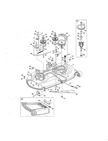 42" Deck parts for Mtd Front-Engine Lawn Tractor 13AO772S055 from AppliancePartsPros.com