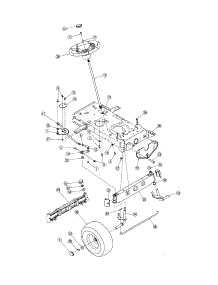 Gear Assembly parts for Troy-Bilt Front-Engine Lawn Tractor 13AO77TG766 from AppliancePartsPros.com