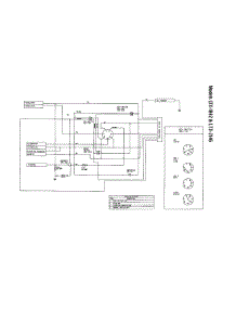 Wiring Diagram parts for Troy-Bilt Front-Engine Lawn Tractor 13AP609G063 from AppliancePartsPros.com