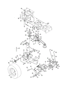 Drive parts for Mtd Front-Engine Lawn Tractor 13AP625K730 from AppliancePartsPros.com