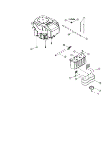 Kohler Twin Cylinder Engine parts for Mtd Front-Engine Lawn Tractor 13AP625K730 from AppliancePartsPros.com