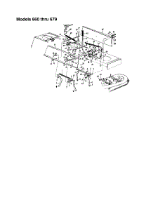 Deck Hanger Link parts for Mtd Front-Engine Lawn Tractor 13AQ675G062 from AppliancePartsPros.com
