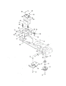 Pto Clutch / Battery parts for Mtd Front-Engine Lawn Tractor 13AR606P730 from AppliancePartsPros.com