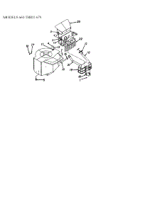 Twin Cylinder parts for Mtd Front-Engine Lawn Tractor 13AS679G062 from AppliancePartsPros.com