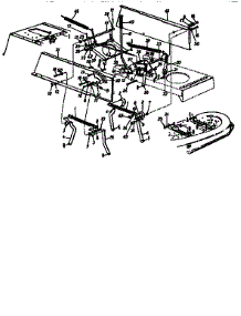 Upper Frame Assembly parts for Mtd Front-Engine Lawn Tractor 13AS695G118 from AppliancePartsPros.com