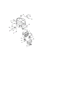 Engine Section - T609 parts for Troy-Bilt Front-Engine Lawn Tractor 13AT609G766-2003 from AppliancePartsPros.com