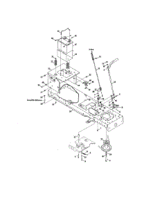 Frame / Battery / Manual Pto parts for Toro Front-Engine Lawn Tractor 13AT61RH044 from AppliancePartsPros.com