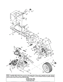 Shift Lever Support parts for Mtd Front-Engine Lawn Tractor 13AU604H402 from AppliancePartsPros.com